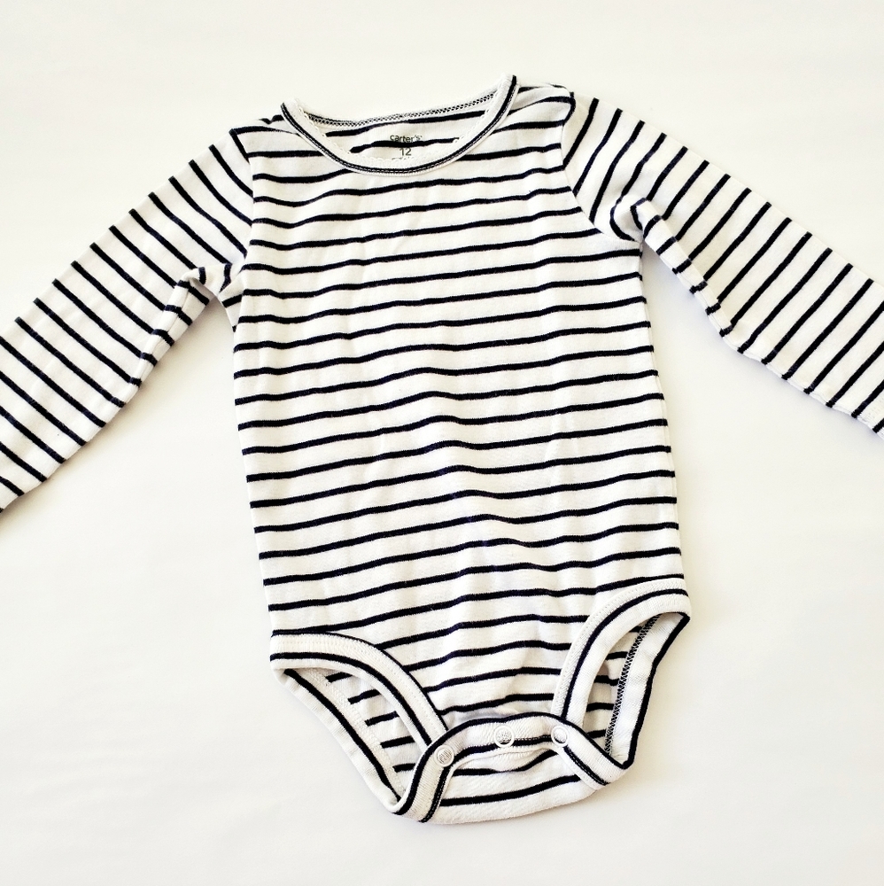 3/$25 Carters bird and heart navy corduroy… - Picture 3 of 6